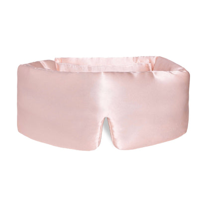 Premium Zijden Slaapbundel: 60x70cm Kussensloop & Slaapmasker - 22 Momme - Roze