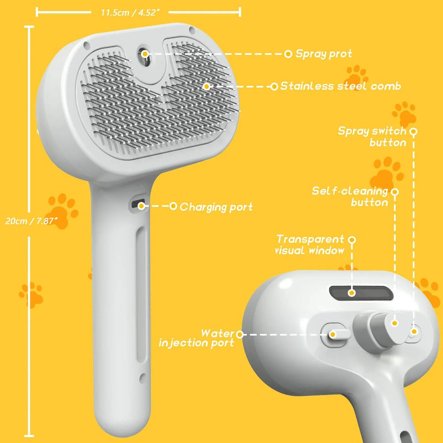 Steam Tail Comb™